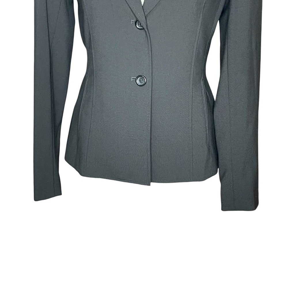 Express Design Studio Black Two-Button Blazer Siz… - image 5